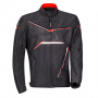 Motorradjacke Ixon Slash Light Black White Red