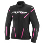 Motorradjacke Ixon Striker 2 Air WP Lady Black Pink