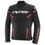 Motorradjacke Ixon Striker 2 Black White Red