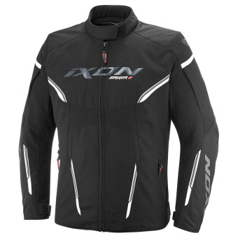 Motorradjacke Ixon Striker 2 C Lady Black White