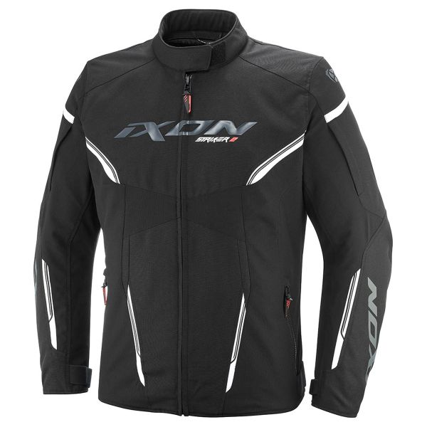 Motorradjacke Ixon Striker 2 C Lady Black White Motorradjacke Ixon Striker 2 C Lady Black White