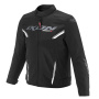 Motorradjacke Ixon Striker 2 Kid Black White
