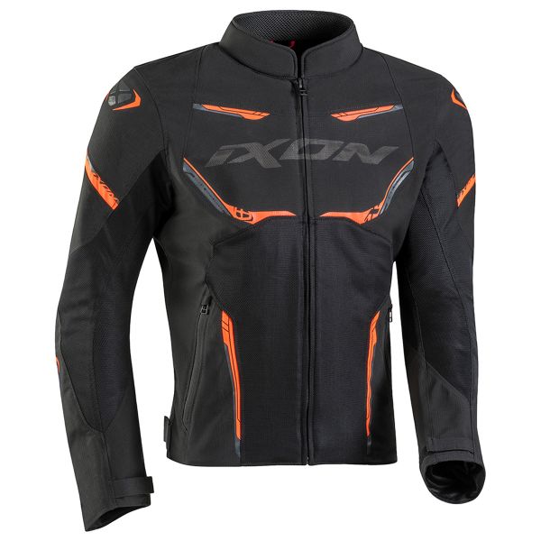 Motorradjacke Ixon Striker Air Black Orange
