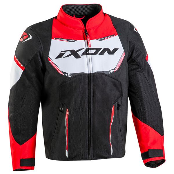 Motorradjacke Ixon Striker Air Kid Black Red White