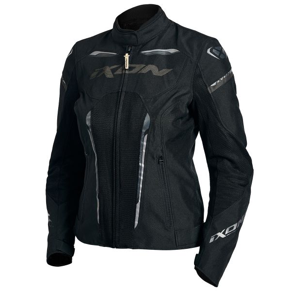Motorradjacke Ixon Striker Air WPL Black