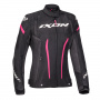 Motorradjacke Ixon Striker Lady Black Anthracite Fushia CE