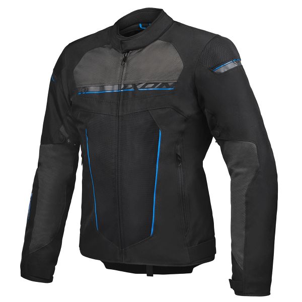 Motorradjacke Ixon T-Rex Black Grey Blue Motorradjacke Ixon T-Rex Black Grey Blue
