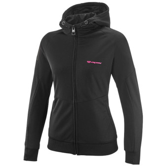 Motorradjacke Ixon Touchdown Air L Black Bright Pink
