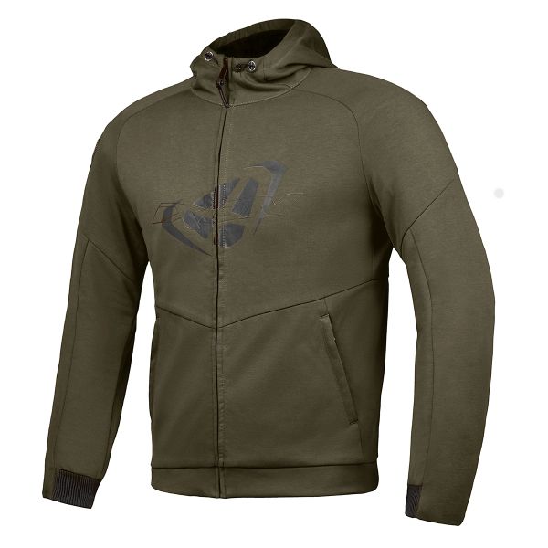 Motorradjacke Ixon Touchdown Kaki Black Motorradjacke Ixon Touchdown Kaki Black