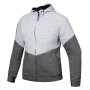 Motorradjacke Ixon Touchdown Lady Grey Silver Fuchsia