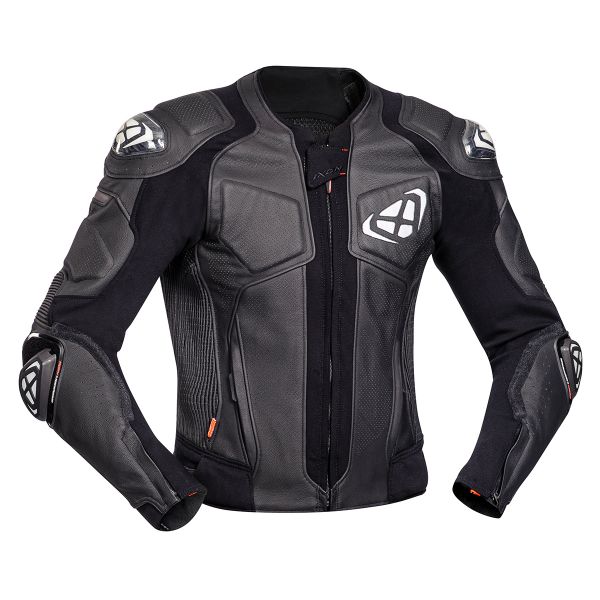 Motorradjacke Ixon Vendetta Jacket Evo Black White Motorradjacke Ixon Vendetta Jacket Evo Black White