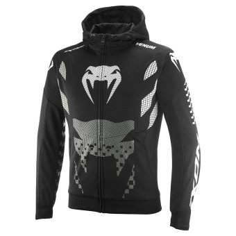 Motorradjacke Ixon Venum Touch-R Black Anthracite White