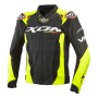 Motorradjacke Ixon Vortex 3 Jacket Black Bright Yellow