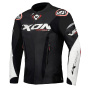 Motorradjacke Ixon Vortex 3 Jacket Black White