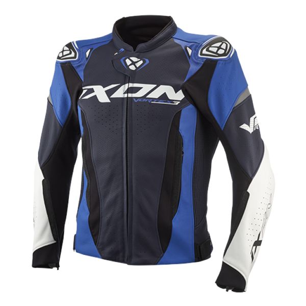 Motorradjacke Ixon Vortex 3 Jacket Blue White Motorradjacke Ixon Vortex 3 Jacket Blue White