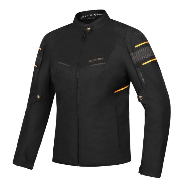 Motorradjacke Ixon Wilana Black Gold Motorradjacke Ixon Wilana Black Gold