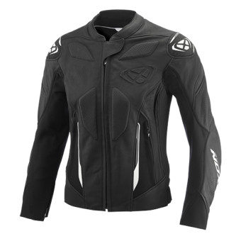 Motorradjacke Ixon Wonder-Sp L Black White