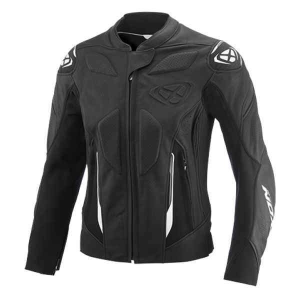 Motorradjacke Ixon Wonder-Sp L Black White Motorradjacke Ixon Wonder-Sp L Black White