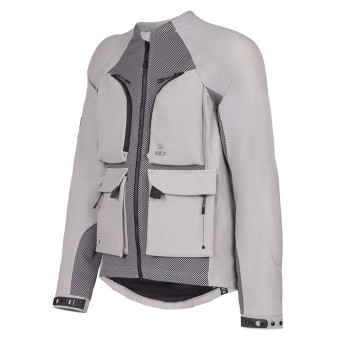 Motorradjacke Knox Armoured Tor Shirt Light Grey