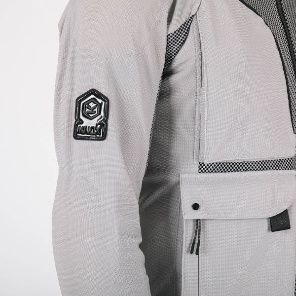 Knox Armoured Tor Shirt Light Grey
