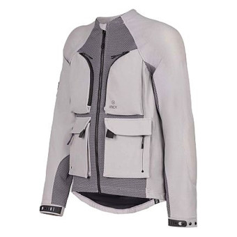 Motorradjacke Knox Tor (inkl. �berjacke) Light Grey