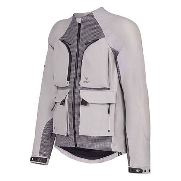 Motorradjacke Knox Tor (inkl. �berjacke) Light Grey