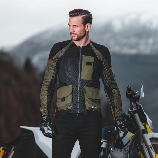 Motorradjacke Knox Urbane Pro MK2 Utility Black zum Bestpreis 