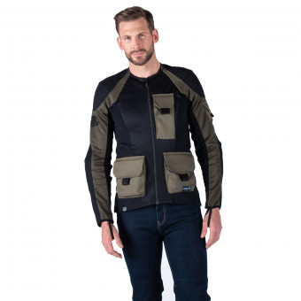 Motorradjacke Knox Urbane Pro MK2 Utility Olive Green