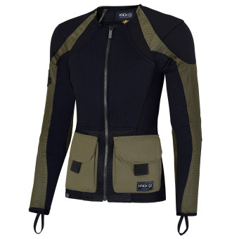Motorradjacke Knox Urbane Pro MK3 Utility Woman Olive Green