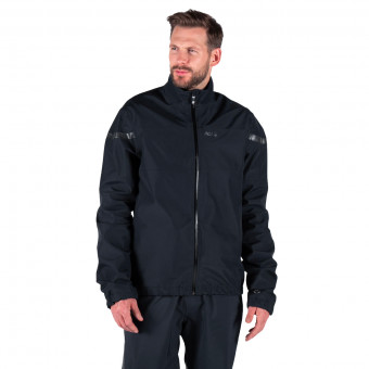 Motorradjacke Knox Welbeck Waterproof Overjacket Black