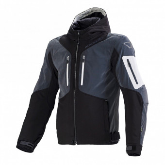 Motorradjacke Macna Aytee Black Dark Grey