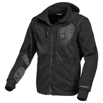 Motorradjacke Macna Breeze Black Black