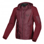 Motorradjacke Macna Cocoon Lady Burgundy