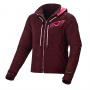 Motorradjacke Macna District Hoodie Lady Red
