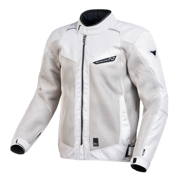 Motorradjacke Macna Empire Light Grey Motorradjacke Macna Empire Light Grey