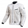 Motorradjacke Macna Empire Light Grey