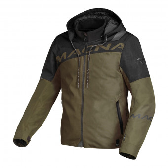 Motorradjacke Macna Racoon Olive Green