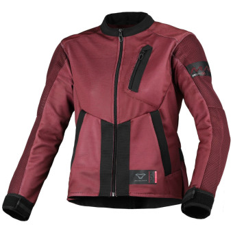 Motorradjacke Macna Torida Black Red
