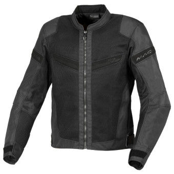 Motorradjacke Macna Velotura Schwarz