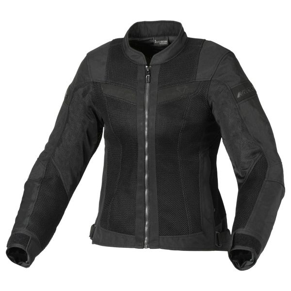 Motorradjacke Macna Velotura Woman Black