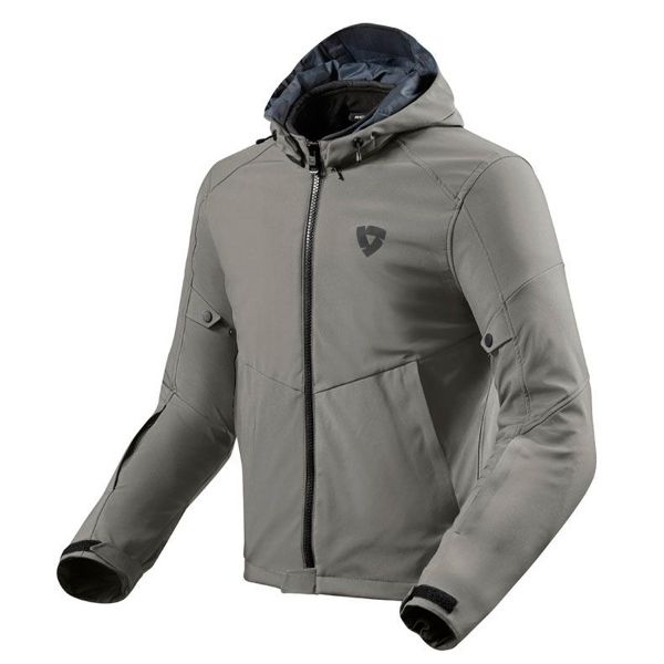 Motorradjacke REV'IT Afterburn H2O D.Grey
