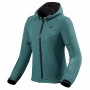Motorradjacke REV'IT Afterburn H2O Ladies D. Green