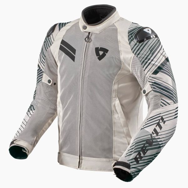 Motorradjacke REV'IT Apex Air Grey Black
