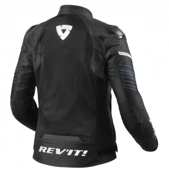 REV'IT Apex Air H2O Ladies Black White