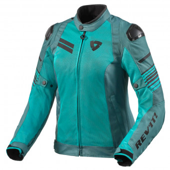 Motorradjacke REV'IT Apex Air H2O Ladies Green