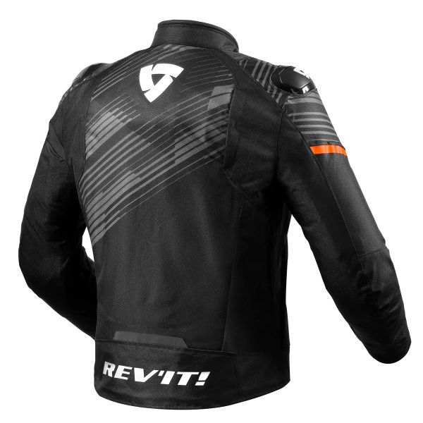 REV'IT Apex H2O Black Neon Orange