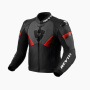 Motorradjacke REV'IT Argon 2 Black Neon Red