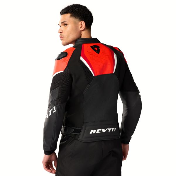 REV'IT Automate Black Neon Red