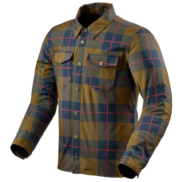 Motorradjacke REV'IT Bison 2 H2O Ocre Yellow Motorradjacke REV'IT Bison 2 H2O Ocre Yellow