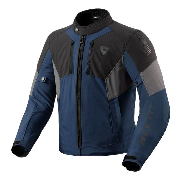 Motorradjacke REV'IT Catalyst H2O Blue Black Motorradjacke REV'IT Catalyst H2O Blue Black
